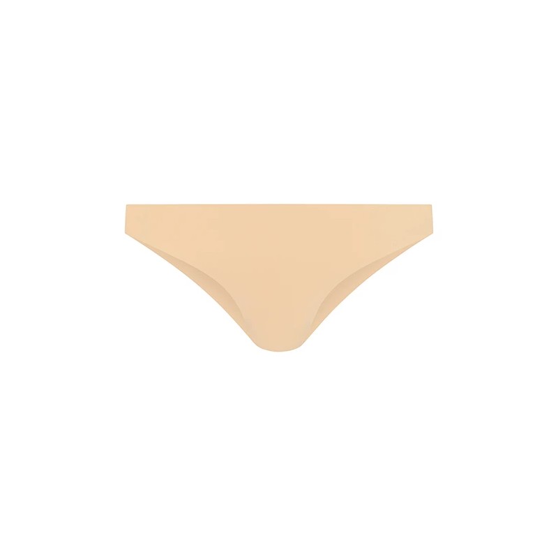 Niewidzialne stringi - Bye Bra Invisible Brazilian Nude + Black XL